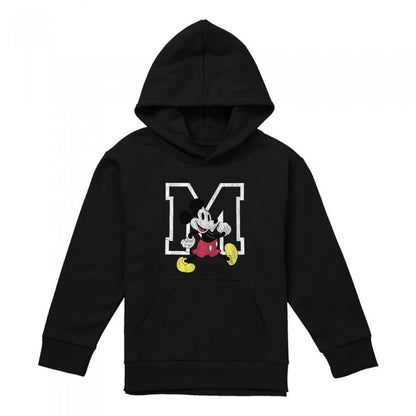 Front - Disney Childrens/Kids Classic Mickey Mouse Walking Heather Hoodie