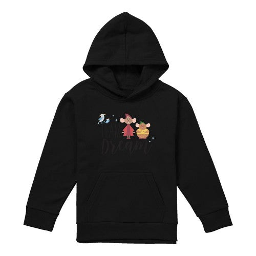Front - Cinderella Childrens/Kids Team Dream Jaq And Gus Hoodie