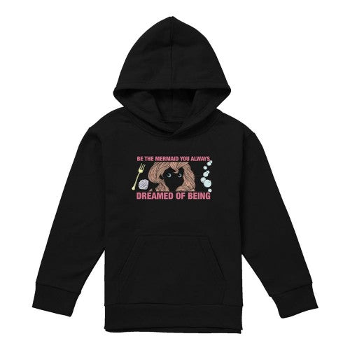 Front - The Little Mermaid Childrens/Kids Dreaming Of Being Hoodie