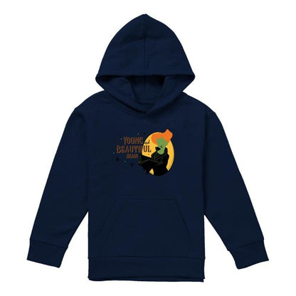 Front - Hocus Pocus Childrens/Kids Young And Beautiful Again Winifred Hoodie