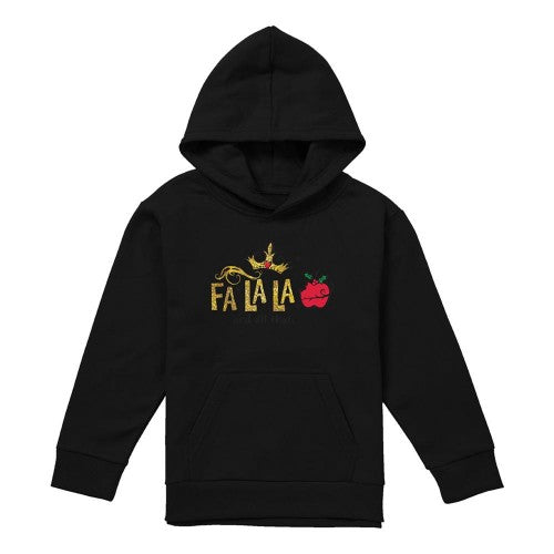 Front - Snow White Childrens/Kids Fa La La And All That Sparkle Christmas Hoodie