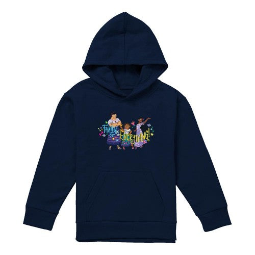 Front - Encanto Childrens/Kids Family Is Everything Mirabel Isabela Luisa Hoodie