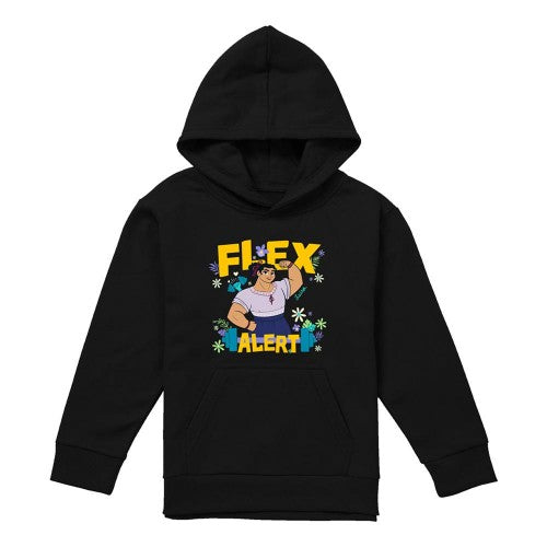Front - Encanto Childrens/Kids Flex Alert Luisa Hoodie