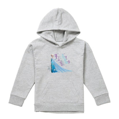 Front - Frozen Childrens/Kids Frozen Heart Elsa Heather Pullover Hoodie