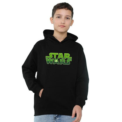 Front - Star Wars Childrens/Kids Logo St Patricks Day Hoodie