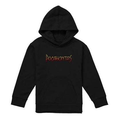 Front - Pocahontas Childrens/Kids Logo Hoodie