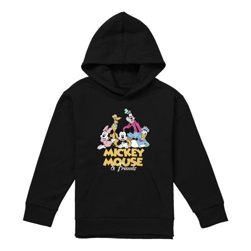 Front - Mickey Mouse & Friends Childrens/Kids Hoodie