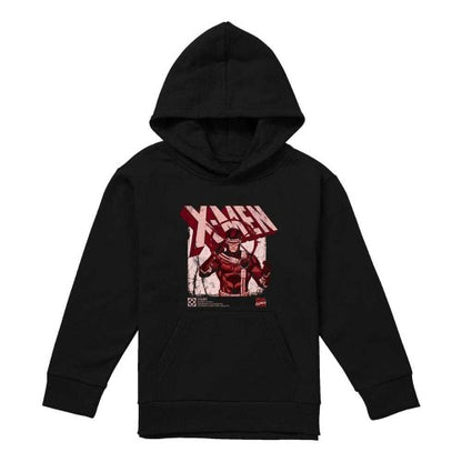 Front - X-Men Childrens/Kids Info Cyclops Pull Over Hoodie
