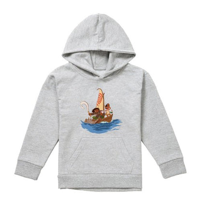 Front - Moana Childrens/Kids Voyage Maui Hoodie