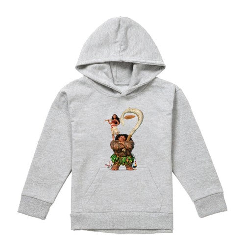Front - Moana Childrens/Kids Maui Stacked Hoodie