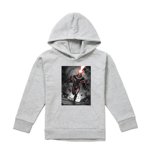 Front - X-Men Childrens/Kids Cyclops Blast Pull Over Hoodie