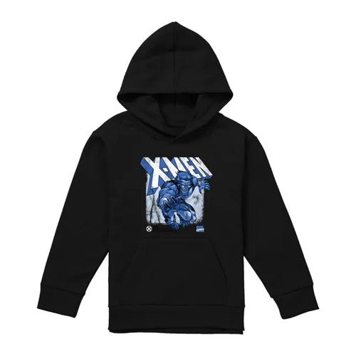 Front - X-Men Childrens/Kids Beast Pull Over Hoodie