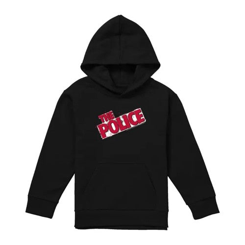 Front - The Police Childrens/Kids Square Logo Hoodie