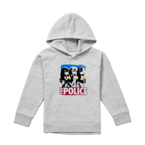 Front - The Police Childrens/Kids Sunglasses Pull Over Hoodie