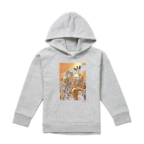 Front - X-Men Childrens/Kids Team Cover Hoodie