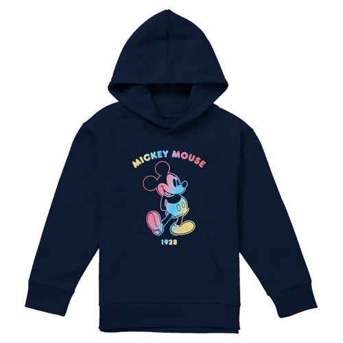 Front - Disney Childrens/Kids Mickey Mouse Gradient Outline Hoodie