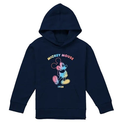 Front - Disney Childrens/Kids Mickey Mouse Gradient Outline Hoodie
