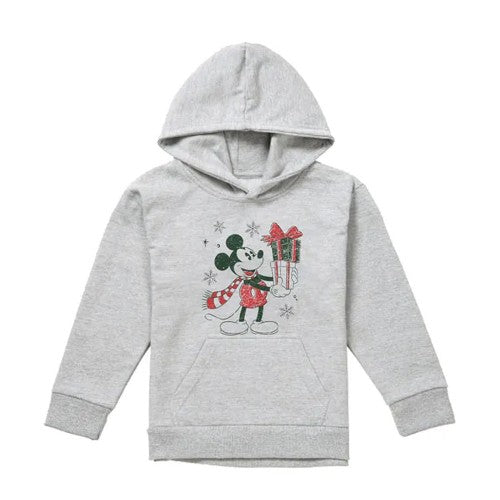 Front - Disney Childrens/Kids Mickey Mouse Present Christmas Hoodie