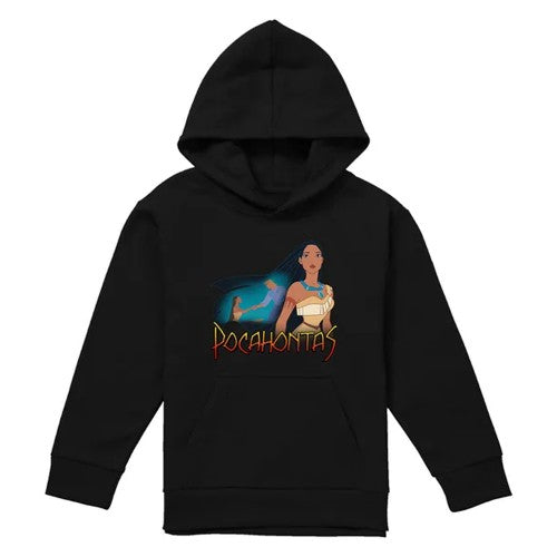 Front - Pocahontas Childrens/Kids John Smith Canoe Hoodie