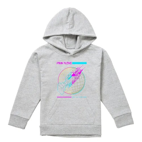 Front - Pink Floyd Childrens/Kids Wish You Were Here Grid Pull Over Hoodie