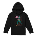Front - Captain America Childrens/Kids Emerge Pull Over Hoodie