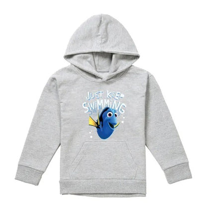 Front - Finding Nemo Childrens/Kids Just Keep Swimming Dory Hoodie