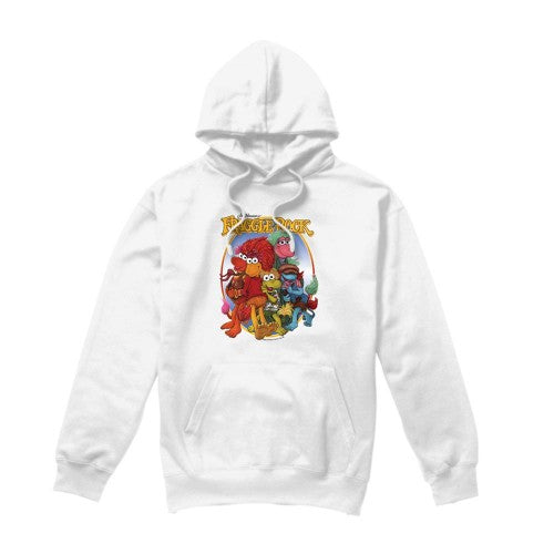 Front - Fraggle Rock Unisex Adult Group Hug Hoodie
