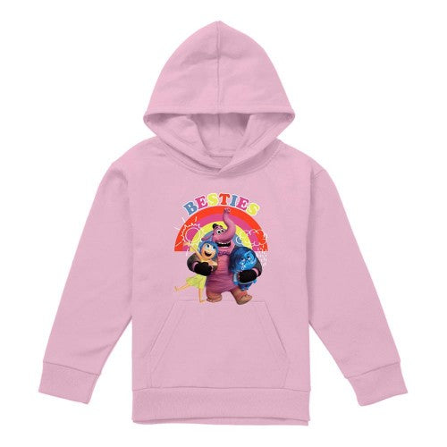 Front - Inside Out 2 Childrens/Kids Besties Joy Hoodie