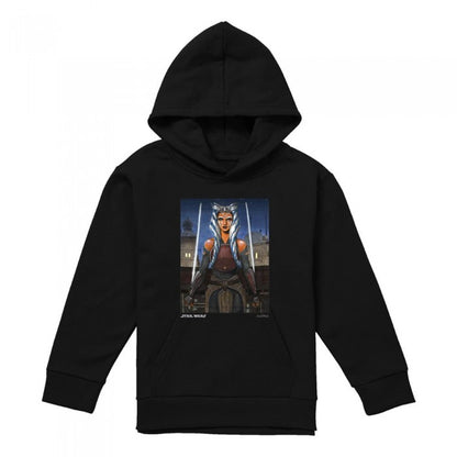 Front - Star Wars Childrens/Kids Ahsoka Pullover Hoodie