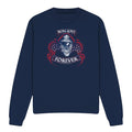 Black - Front - Bon Jovi Unisex Adult Forever Skull Sweatshirt