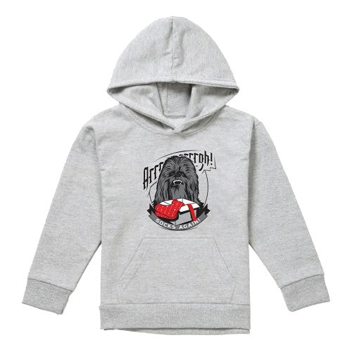 Front - Star Wars Childrens/Kids Chewbacca Heather Christmas Pullover Hoodie