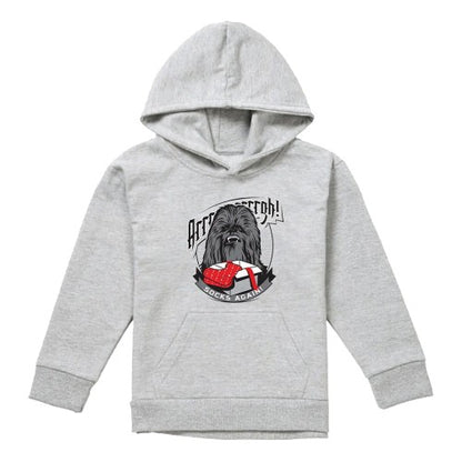 Front - Star Wars Childrens/Kids Chewbacca Heather Christmas Pullover Hoodie