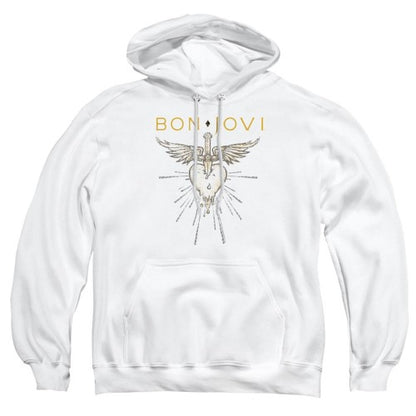 Front - Bon Jovi Unisex Adult Greatest Hits Hoodie