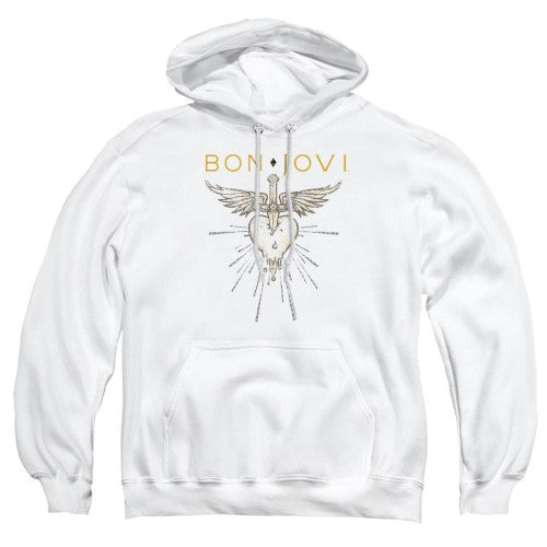 Front - Bon Jovi Unisex Adult Greatest Hits Hoodie