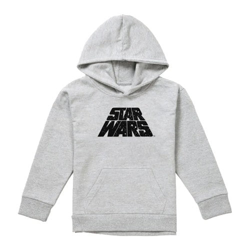 Front - Star Wars Childrens/Kids Galaxy Heather Pullover Hoodie