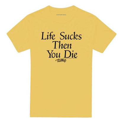 Front - Teen Wolf Unisex Adult Life Sucks T-Shirt