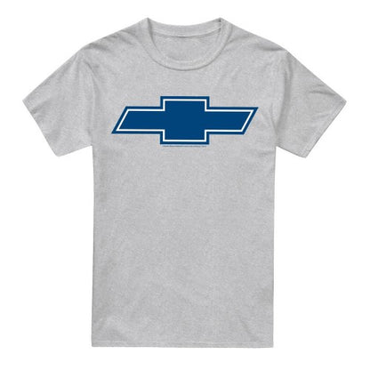 Front - Chevrolet Unisex Adult Simple Vintage Bowtie T-Shirt