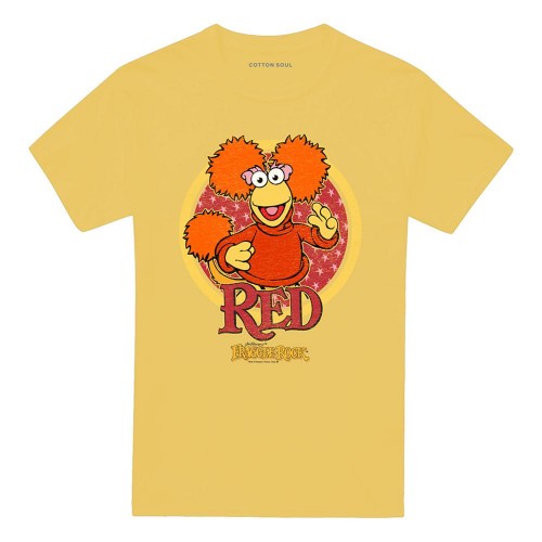 Front - Fraggle Rock Unisex Adult Circle T-Shirt