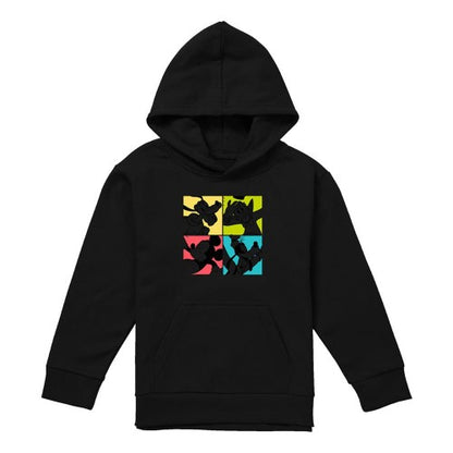 Front - Mickey Mouse Childrens/Kids Box Hoodie