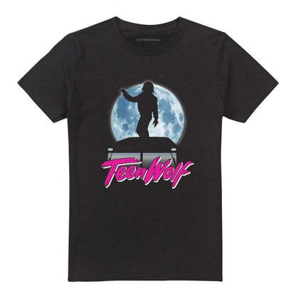 Front - Teen Wolf Unisex Adult Moonlight Surf T-Shirt