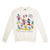 Front - Mickey Mouse & Friends Womens/Ladies 100 Years 90s Retro Sweatshirt