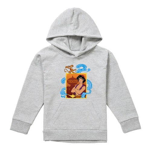 Front - Aladdin Childrens/Kids Diamond In The Rough Abu Magic Lamp Pullover Hoodie