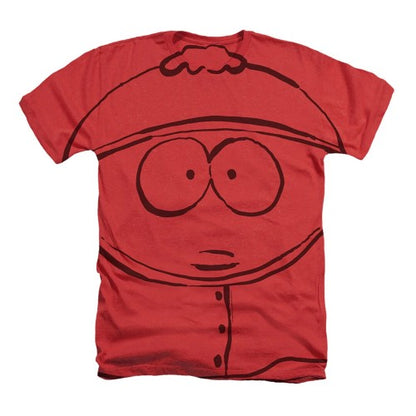 Front - South Park Unisex Adult Eric Cartman Heather T-Shirt