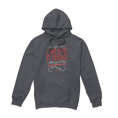 Front - Breaking Bad Unisex Adult I Can Make It Legal! Hoodie
