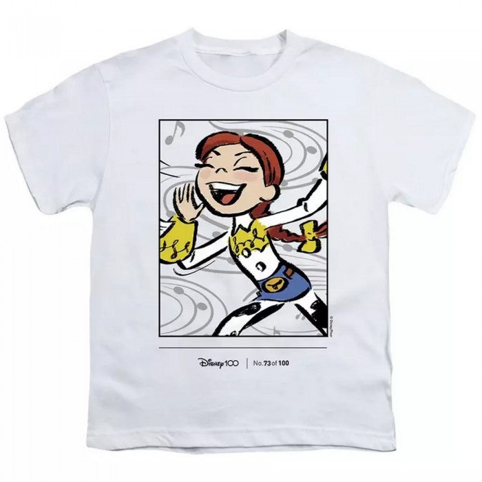 Front - Toy Story Childrens/Kids 100th Anniversary Jessie T-Shirt