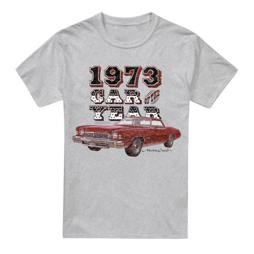 Athletic Heather-Athletic Heather - Front - Chevrolet Unisex Adult Car Of The Year Heather T-Shirt