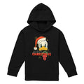 Front - Donald Duck Childrens/Kids Merry Christmas Hoodie