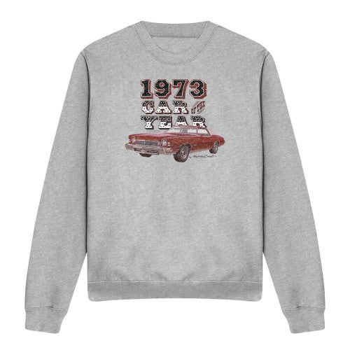 Front - Chevrolet Unisex Adult Car Of The Year Heather Sweatshirt
