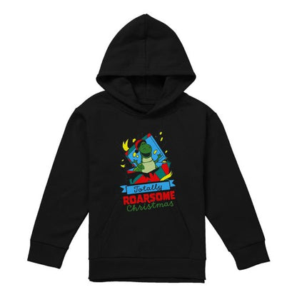 Front - Toy Story Childrens/Kids Roarsome Rex Heather Christmas Hoodie