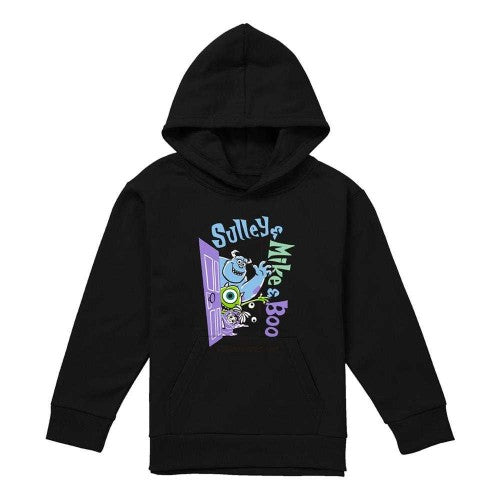 Front - Monsters Inc Childrens/Kids Icons Pullover Hoodie
